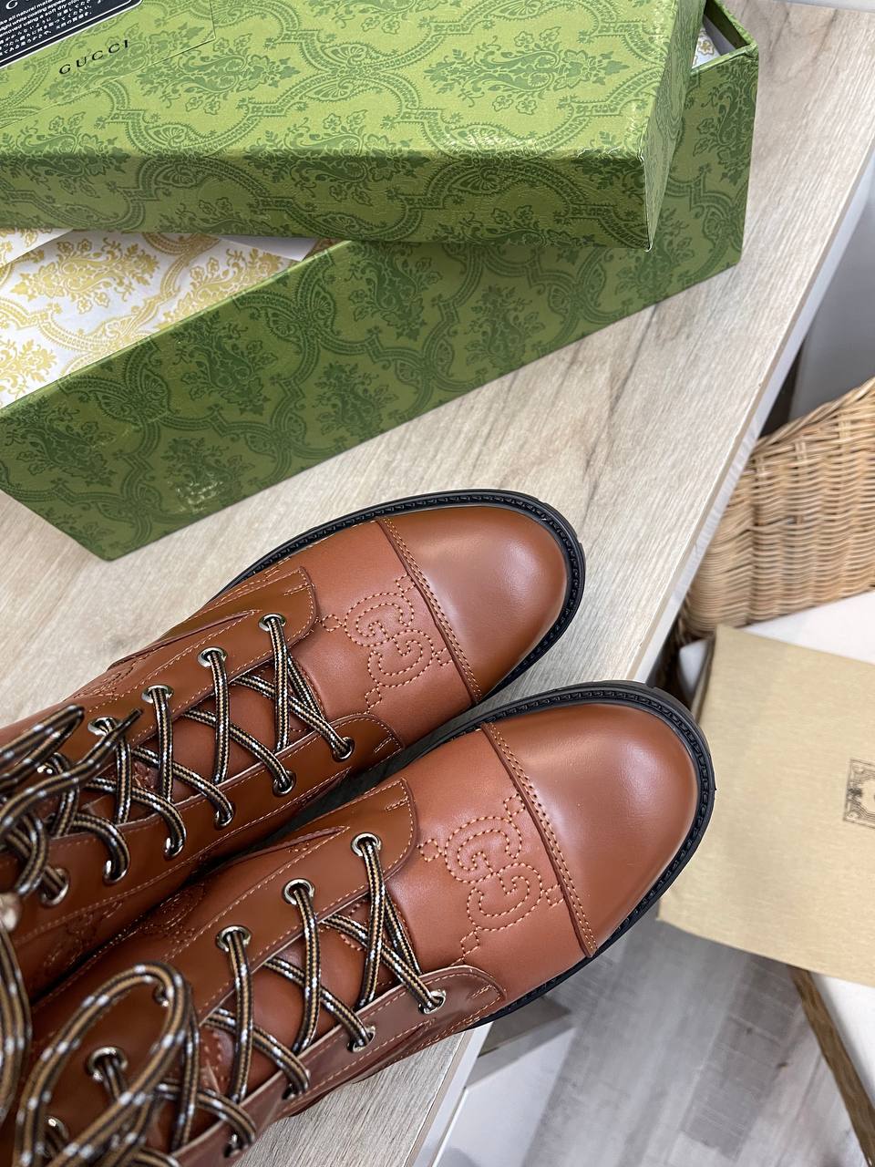 Премиум ботинки Gucci BP-42110 Премиум ботинки Gucci BP-42110