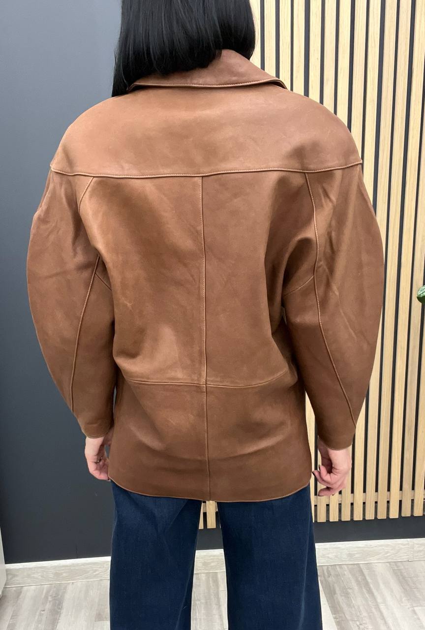 Коллекционный кожаный жакет Yves Saint Laurent BP-47047 Коллекционный кожаный жакет Yves Saint Laurent BP-47047