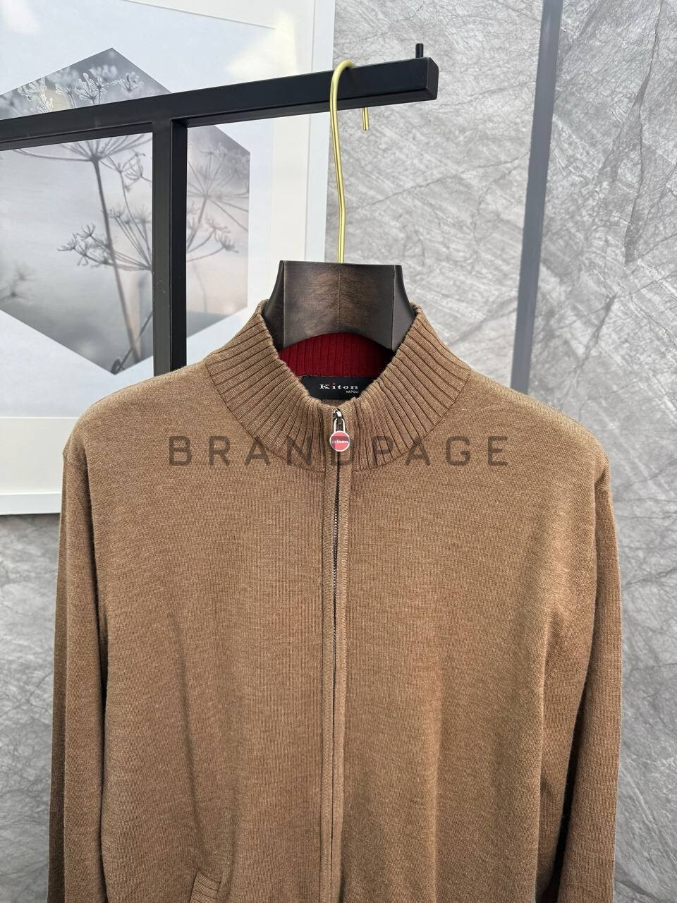 Кардиган из шерсти мериноса Kiton BPLUX5464 Кардиган из шерсти мериноса Kiton BPLUX5464