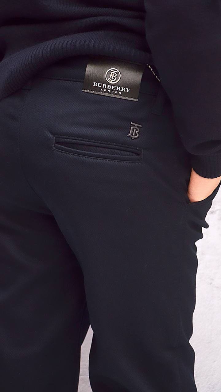 Брюки утепленные Burberry премиум BP-24673 Брюки утепленные Burberry премиум BP-24673