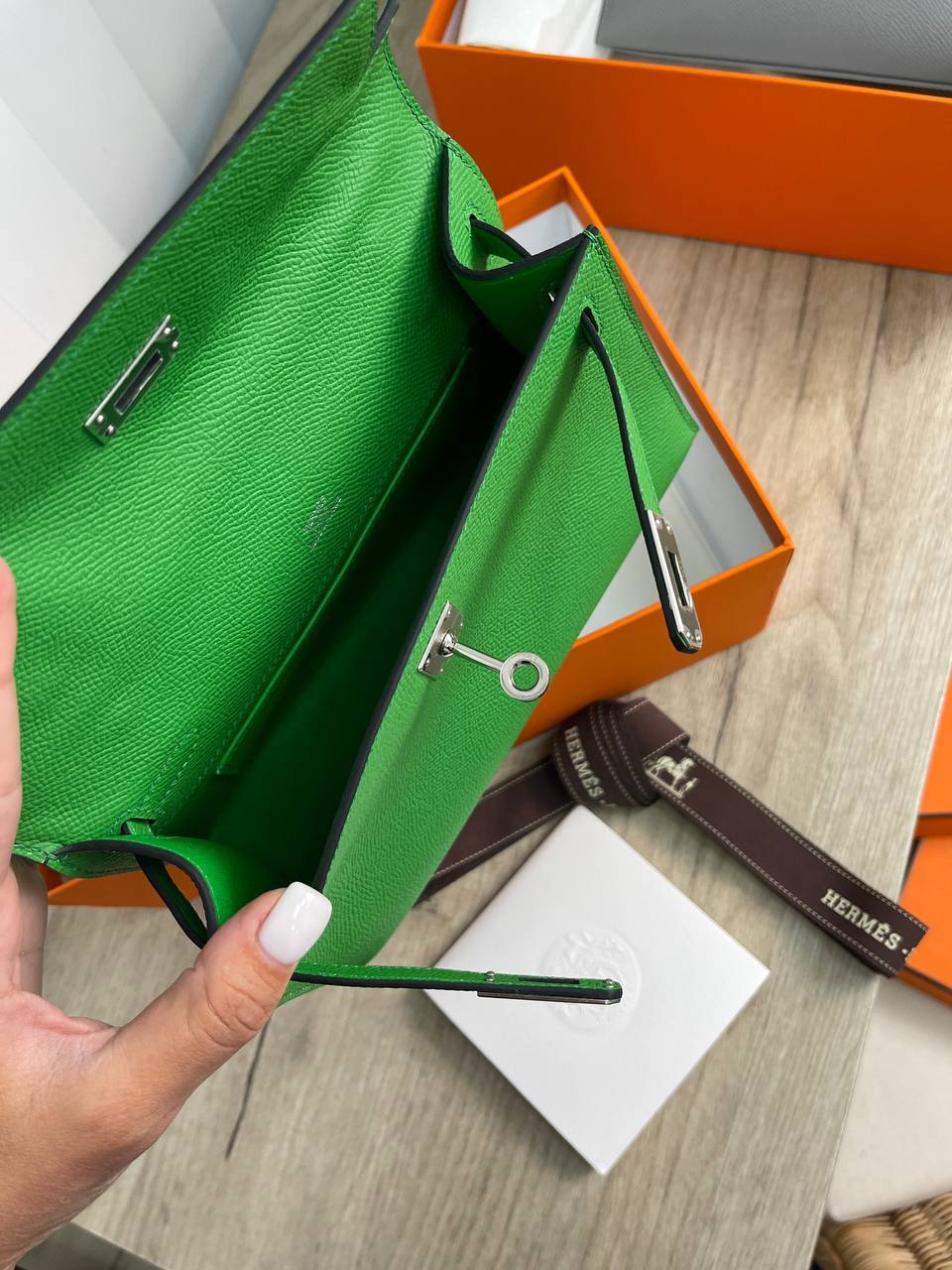 Элитная сумка Kelly Pochette Hermes BP-16433 Элитная сумка Kelly Pochette Hermes BP-16433