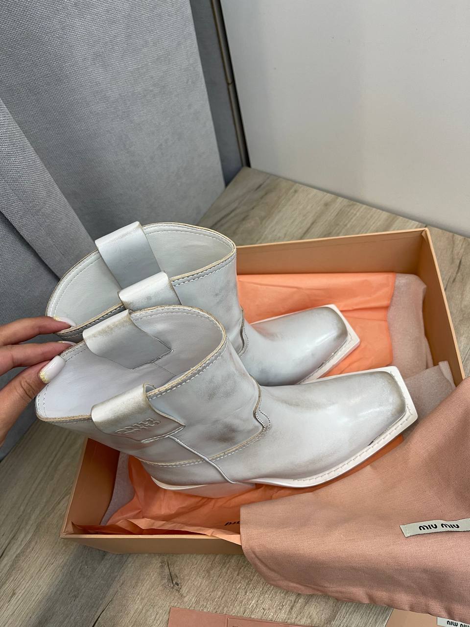 Miu Miu ботинки коллекционные BP-39965 Miu Miu ботинки коллекционные BP-39965