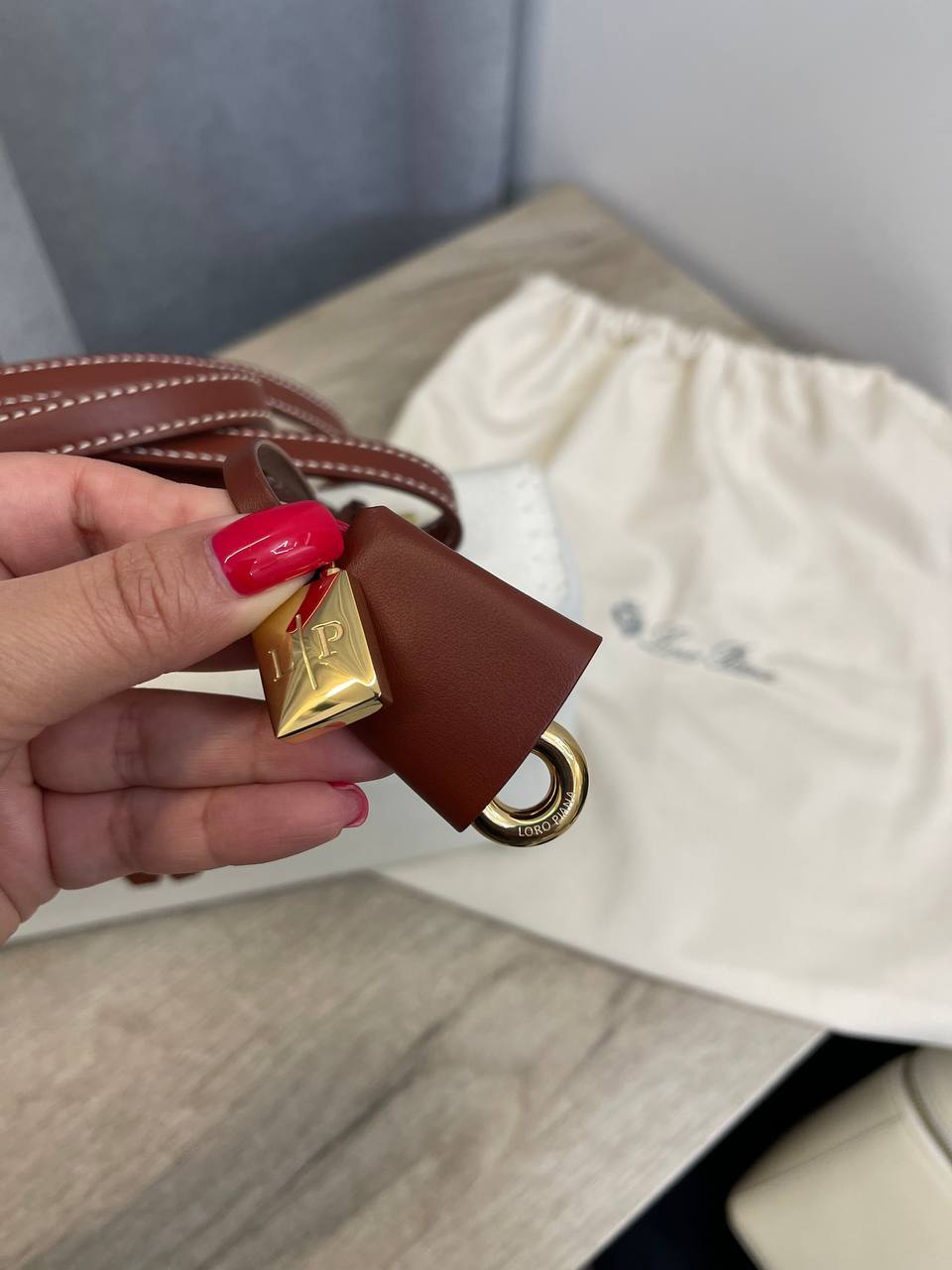 Коллекционная женская сумка Loro Piana BP-53110 Коллекционная женская сумка Loro Piana BP-53110