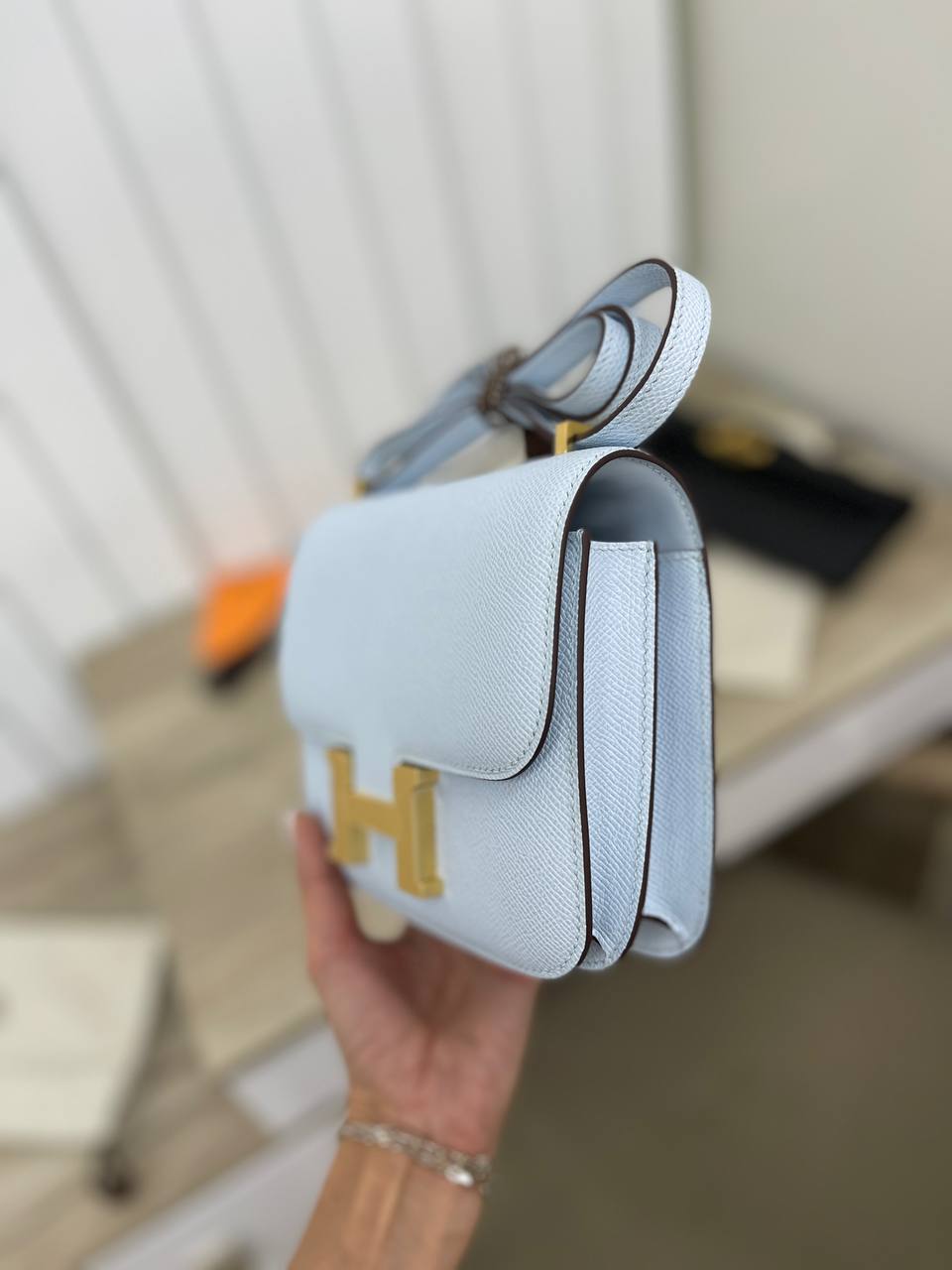 Conctance женская сумка коллекционная 18, Epsom PHW Hermes BP-17514 Conctance женская сумка коллекционная 18, Epsom PHW Hermes BP-17514