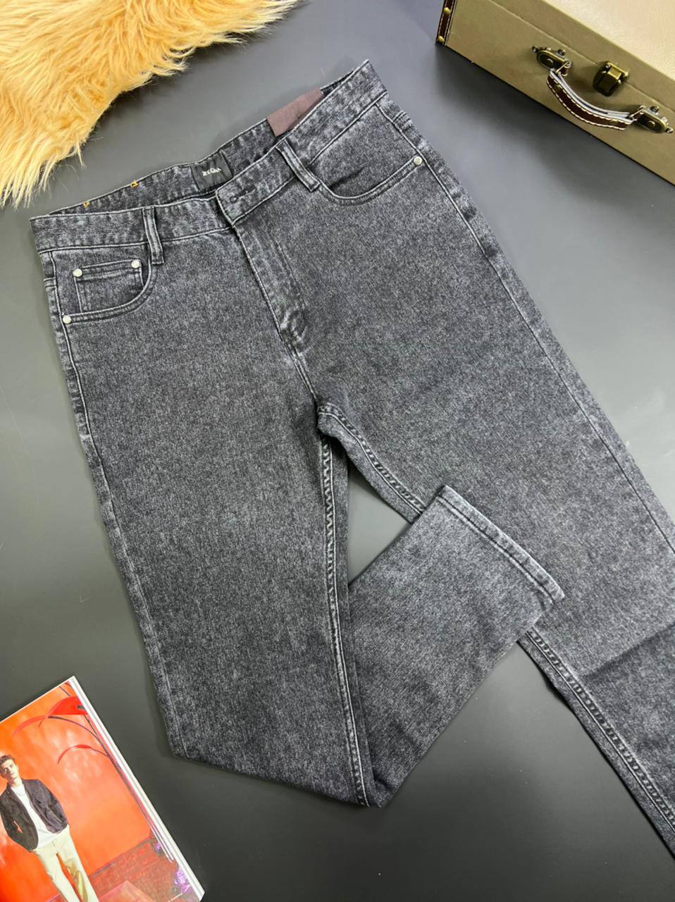 Джинсы ZEGNA BP-18839 премиальные Джинсы ZEGNA BP-18839 премиальные