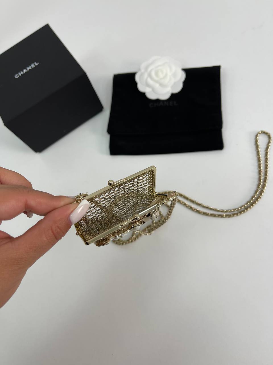 Мини-клатч Chanel трендовый BP-19554 Мини-клатч Chanel трендовый BP-19554