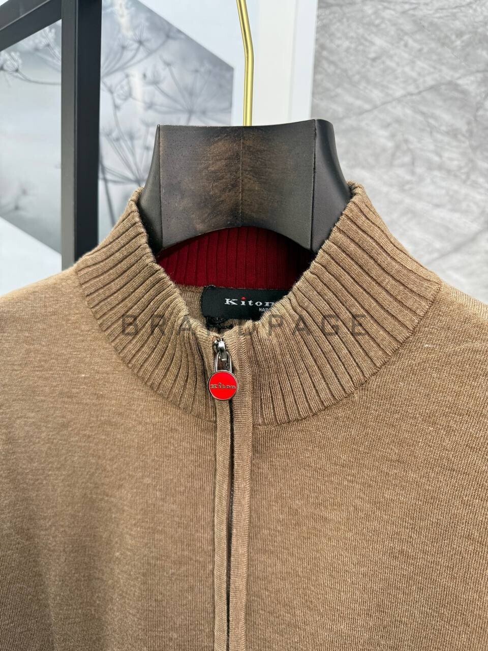 Кардиган из шерсти мериноса Kiton BPLUX5464 Кардиган из шерсти мериноса Kiton BPLUX5464