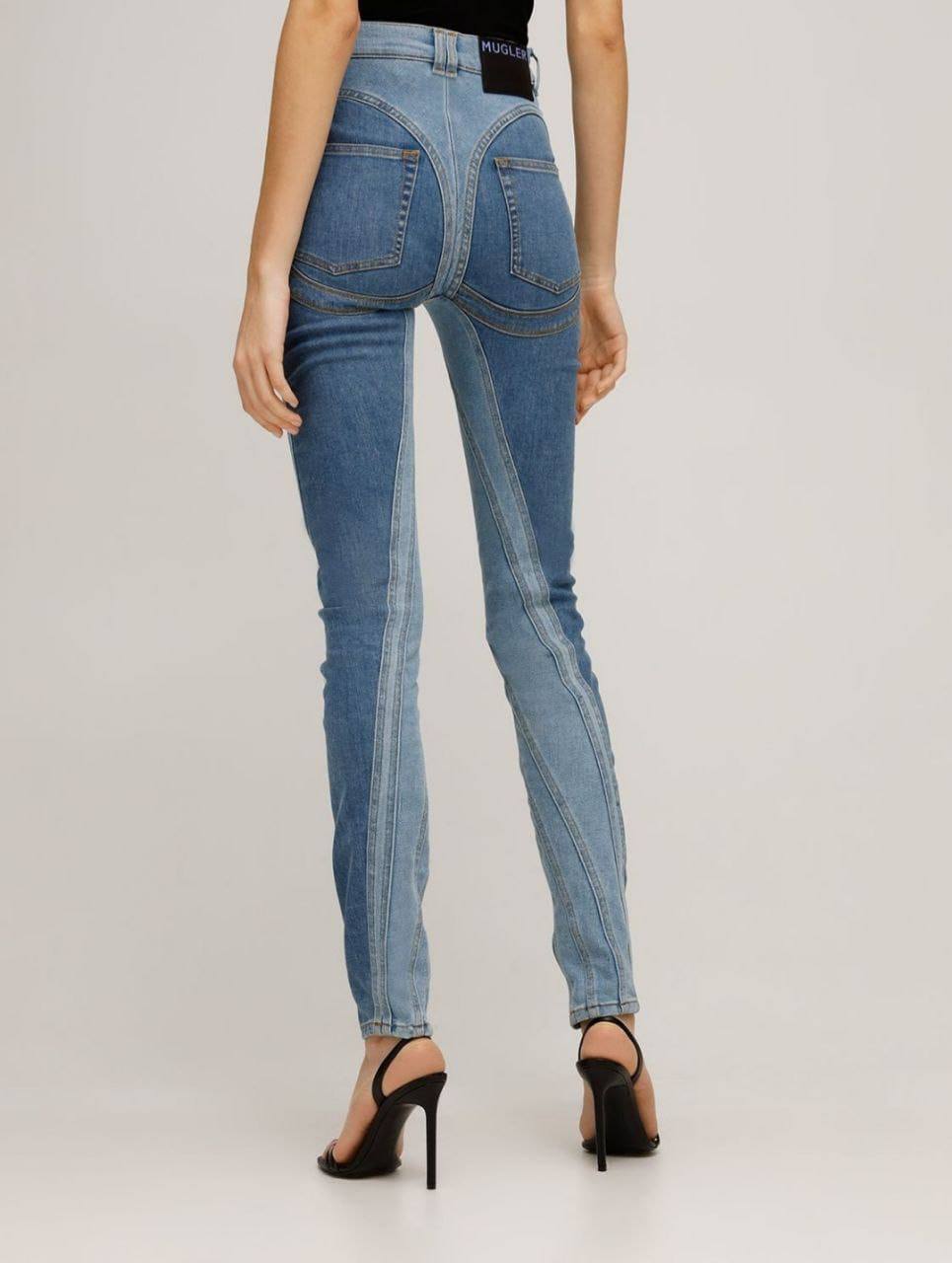 Джинсы MUGLER дизайнерские BP-36583 Джинсы MUGLER дизайнерские BP-36583