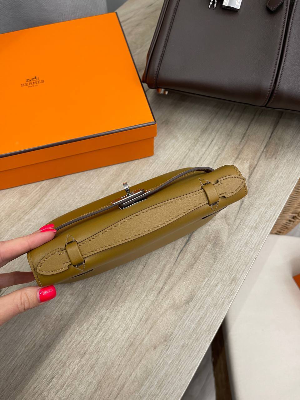 Kelly Pochette женская трендовая сумка Hermes BP-47724 Kelly Pochette женская трендовая сумка Hermes BP-47724