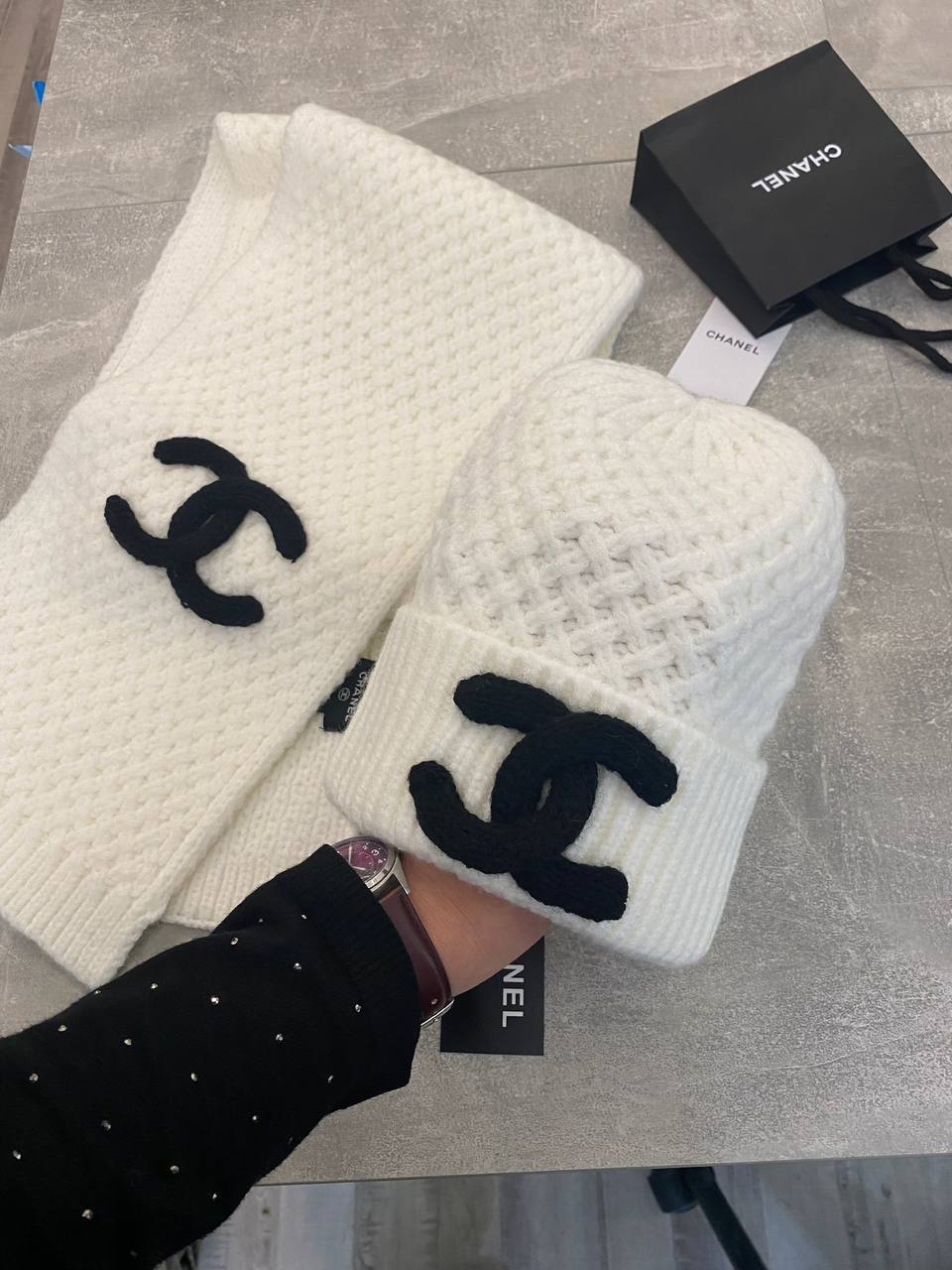 Комплект люкс Chanel BP-43125 Комплект люкс Chanel BP-43125