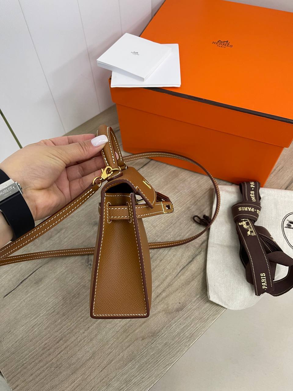 Kelly mini сумка коллекционная Epsom Hermes BP-32959 Kelly mini сумка коллекционная Epsom Hermes BP-32959