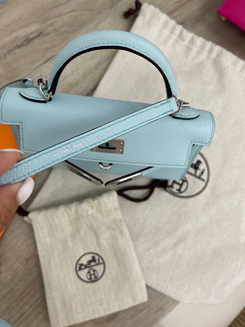 Женская сумка коллекционная Kelly mini Hermes BP-16758 Женская сумка коллекционная Kelly mini Hermes BP-16758