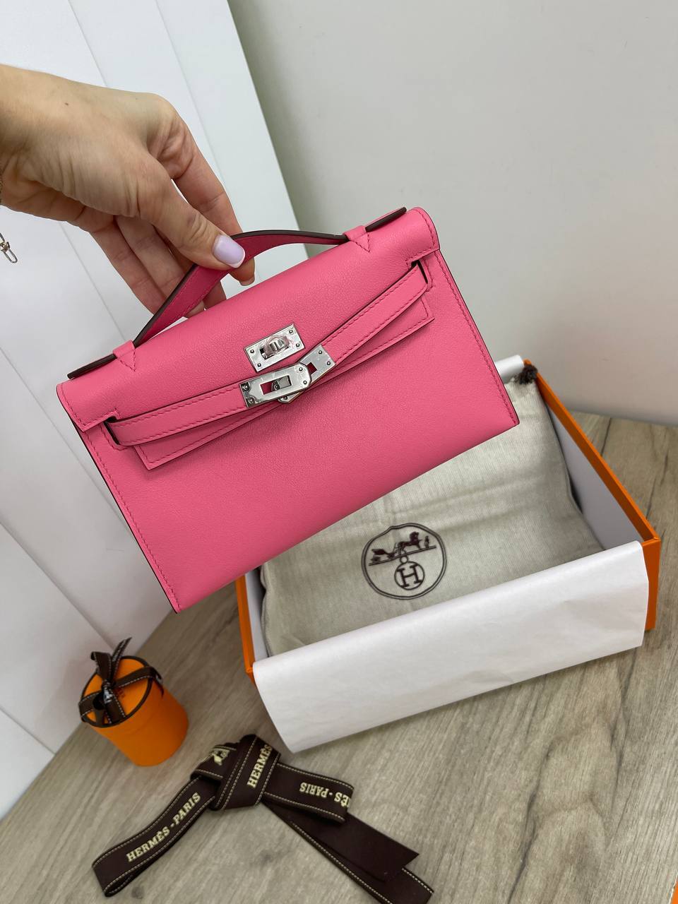 Женская коллекционная сумка Kelly Pochette Hermes BP-29088 Женская коллекционная сумка Kelly Pochette Hermes BP-29088