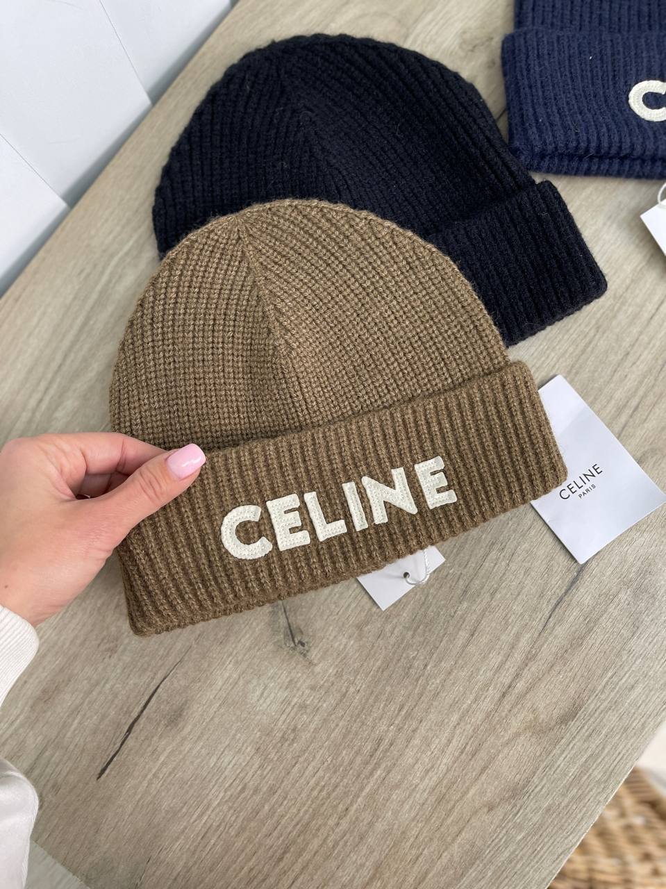 Шапка дизайнерская Celine BP-22884 Шапка дизайнерская Celine BP-22884