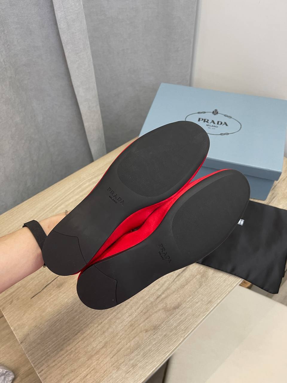 Балетки премиальные Prada BP-51202 Балетки премиальные Prada BP-51202