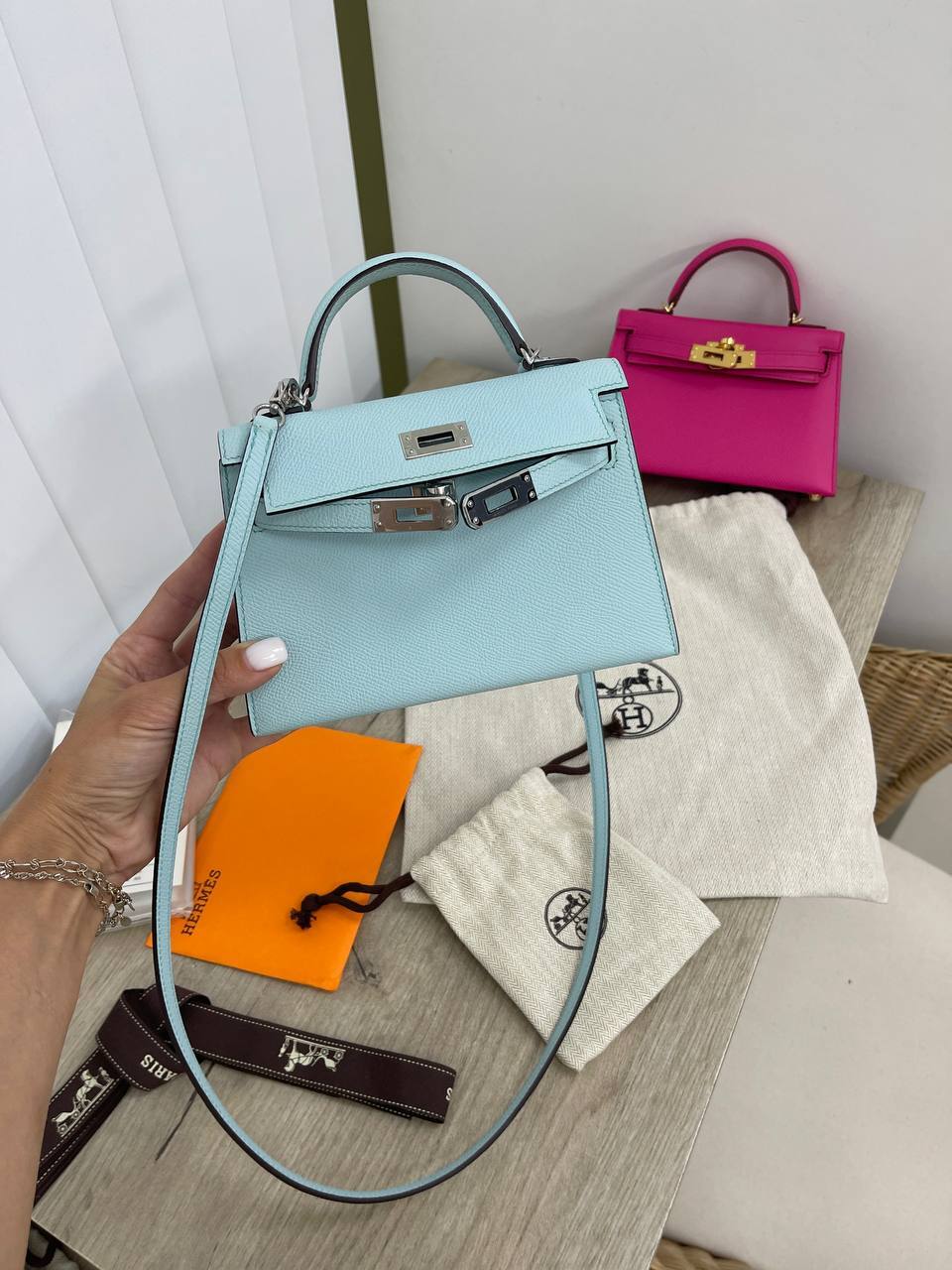 Женская сумка коллекционная Kelly mini Hermes BP-16758 Женская сумка коллекционная Kelly mini Hermes BP-16758