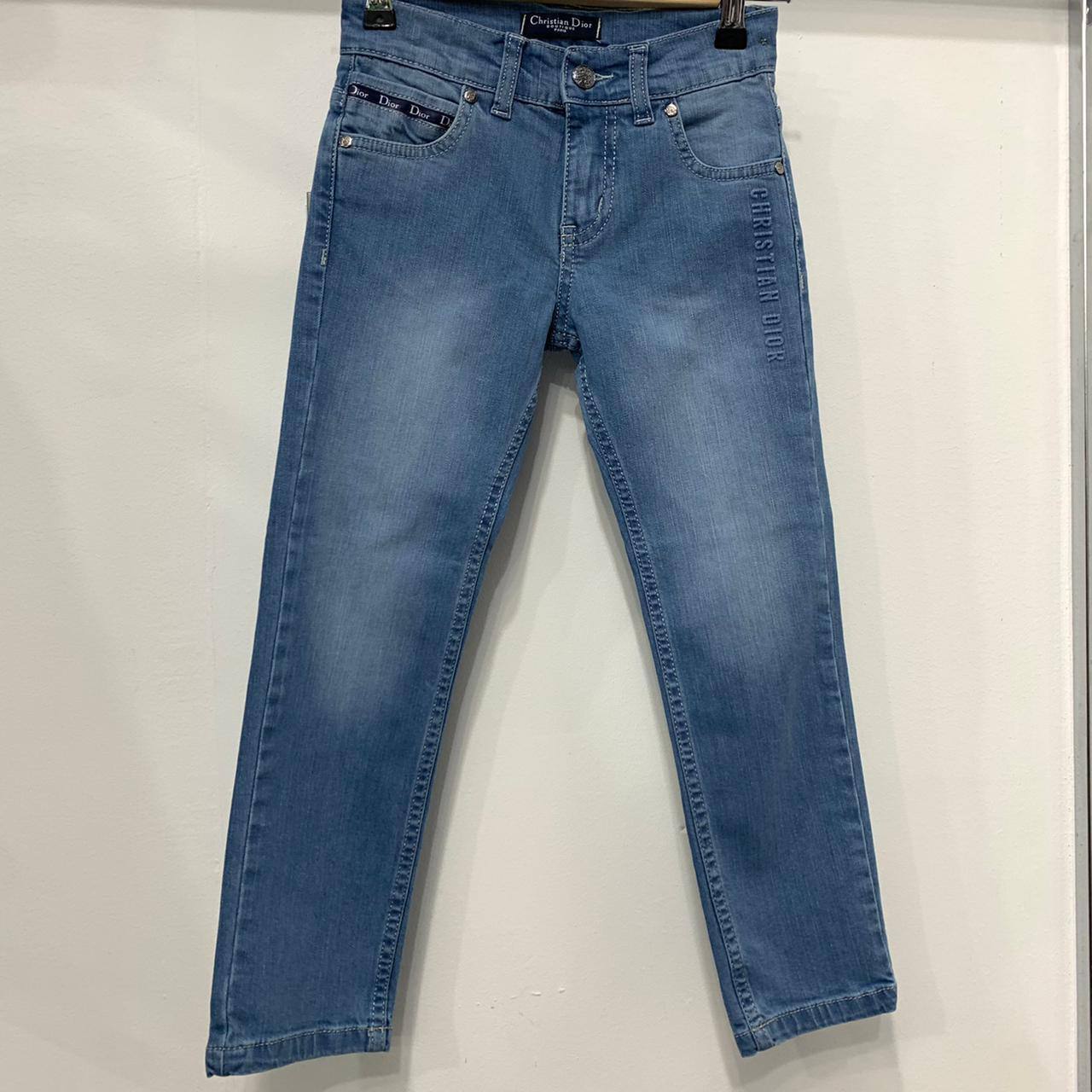 Джинсы Christian Dior BP-46532 стильные Джинсы Christian Dior BP-46532 стильные