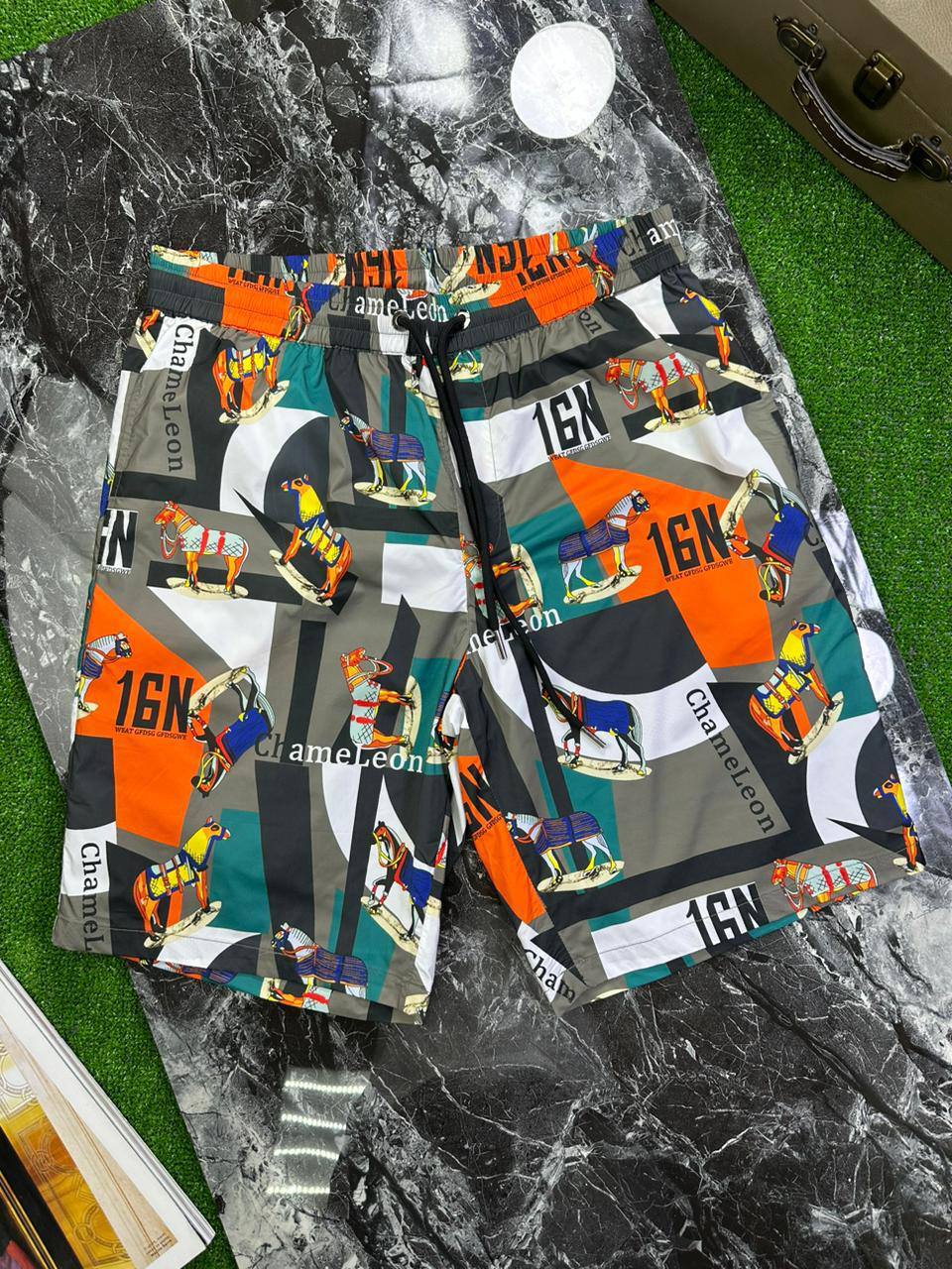 Шорты Hermes стильные BP-30440 Шорты Hermes стильные BP-30440