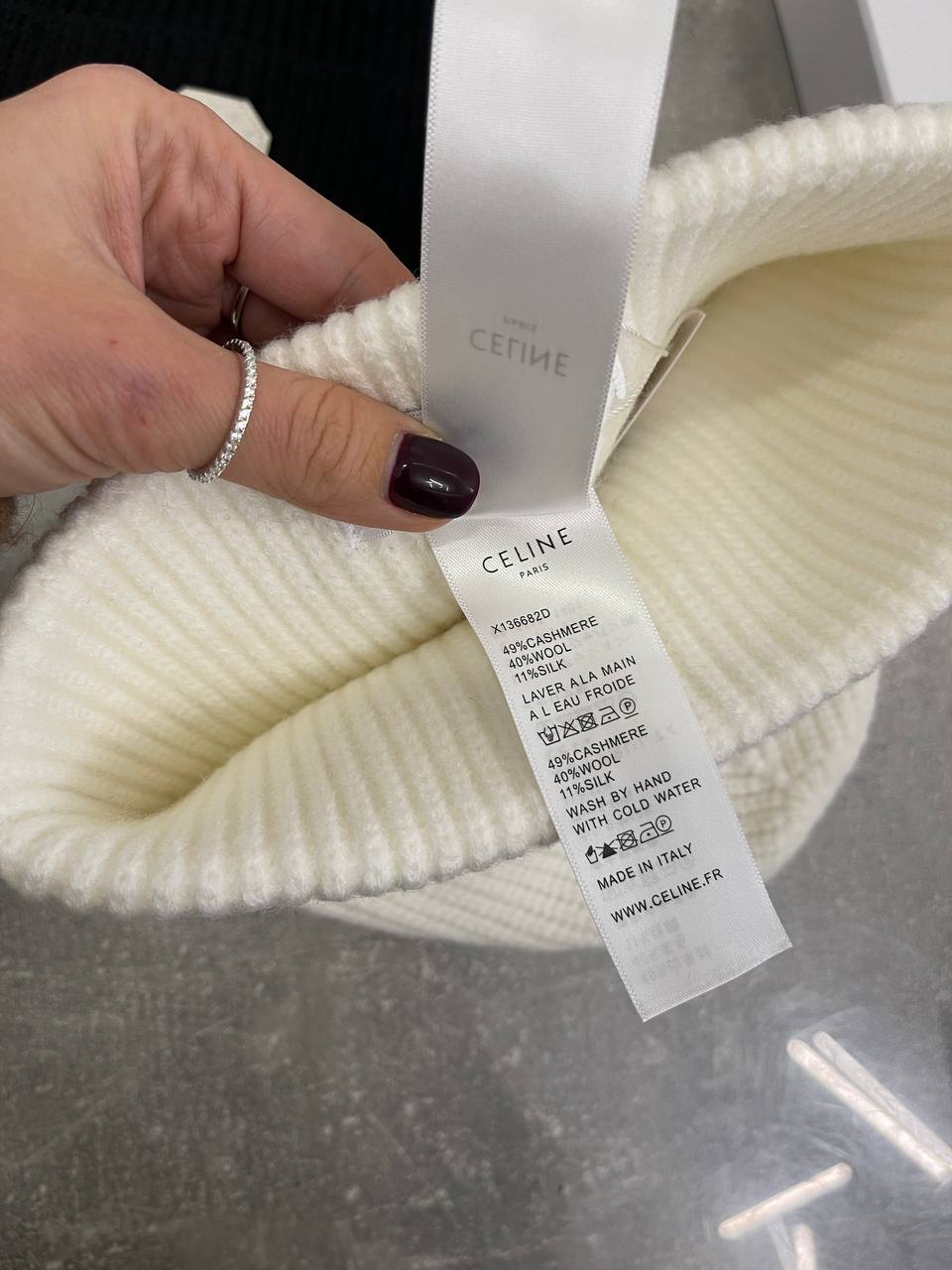 Шапка эксклюзивная Celine BP-43008 Шапка эксклюзивная Celine BP-43008