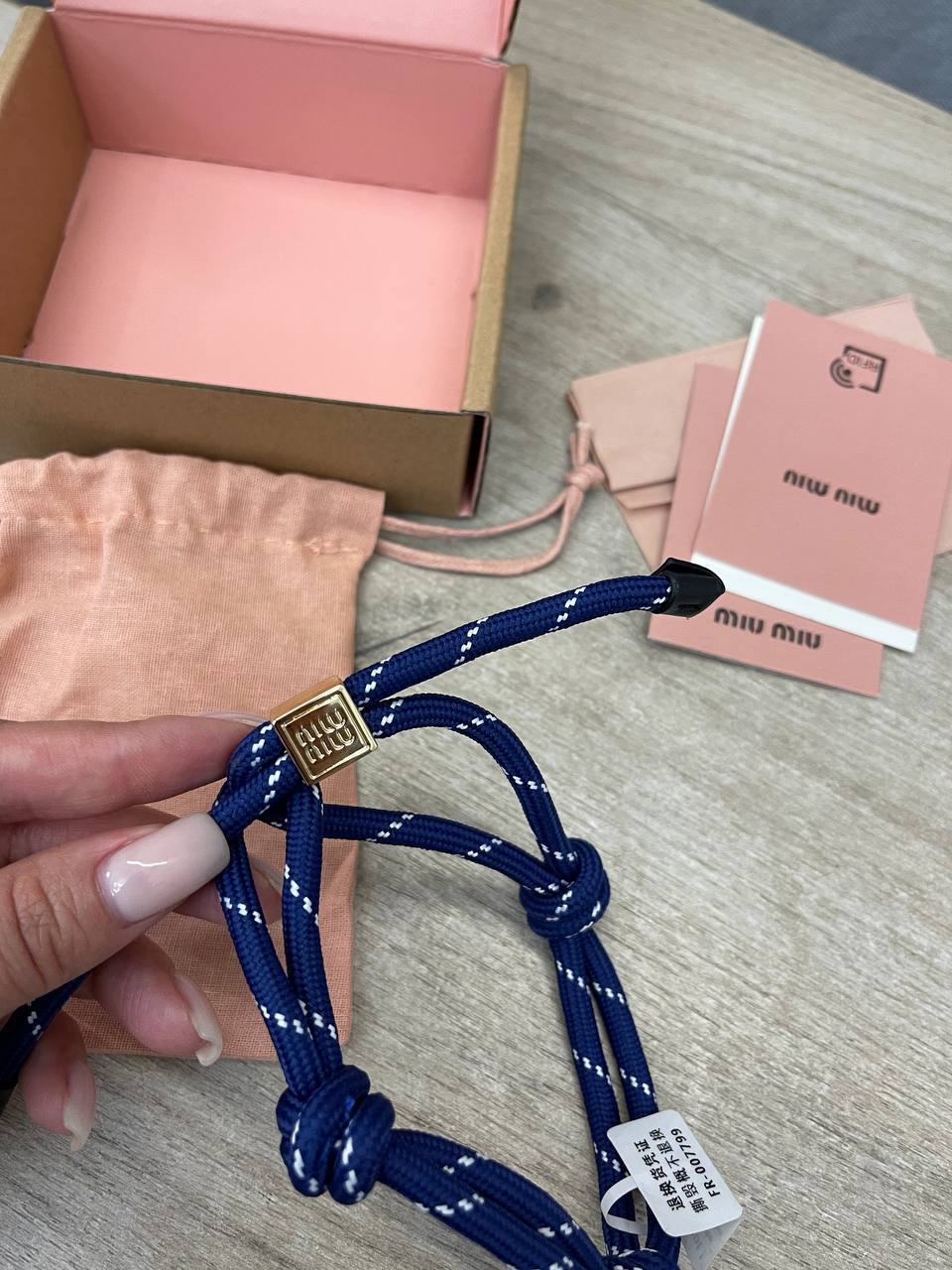 Miu Miu BP-51444 премиум браслет Miu Miu BP-51444 премиум браслет