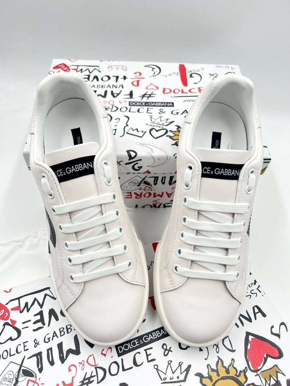 Женские коллекционные кеды Dolce & Gabbana BP-16365 Женские коллекционные кеды Dolce & Gabbana BP-16365