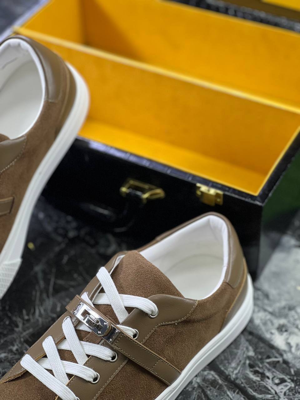 Hermes кеды для повседневного ношения BP-35371 Hermes кеды для повседневного ношения BP-35371