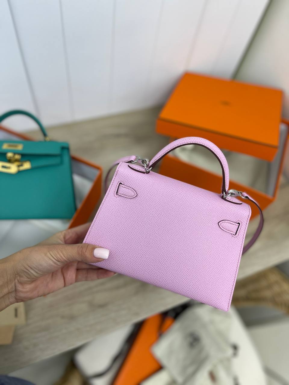 Kelly mini коллекционная женская сумка Hermes BP-19361 Kelly mini коллекционная женская сумка Hermes BP-19361