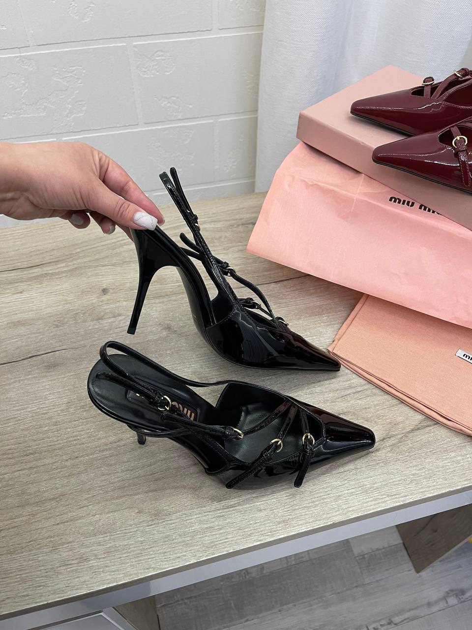 Коллекционные туфли Miu Miu BP-45165 Коллекционные туфли Miu Miu BP-45165