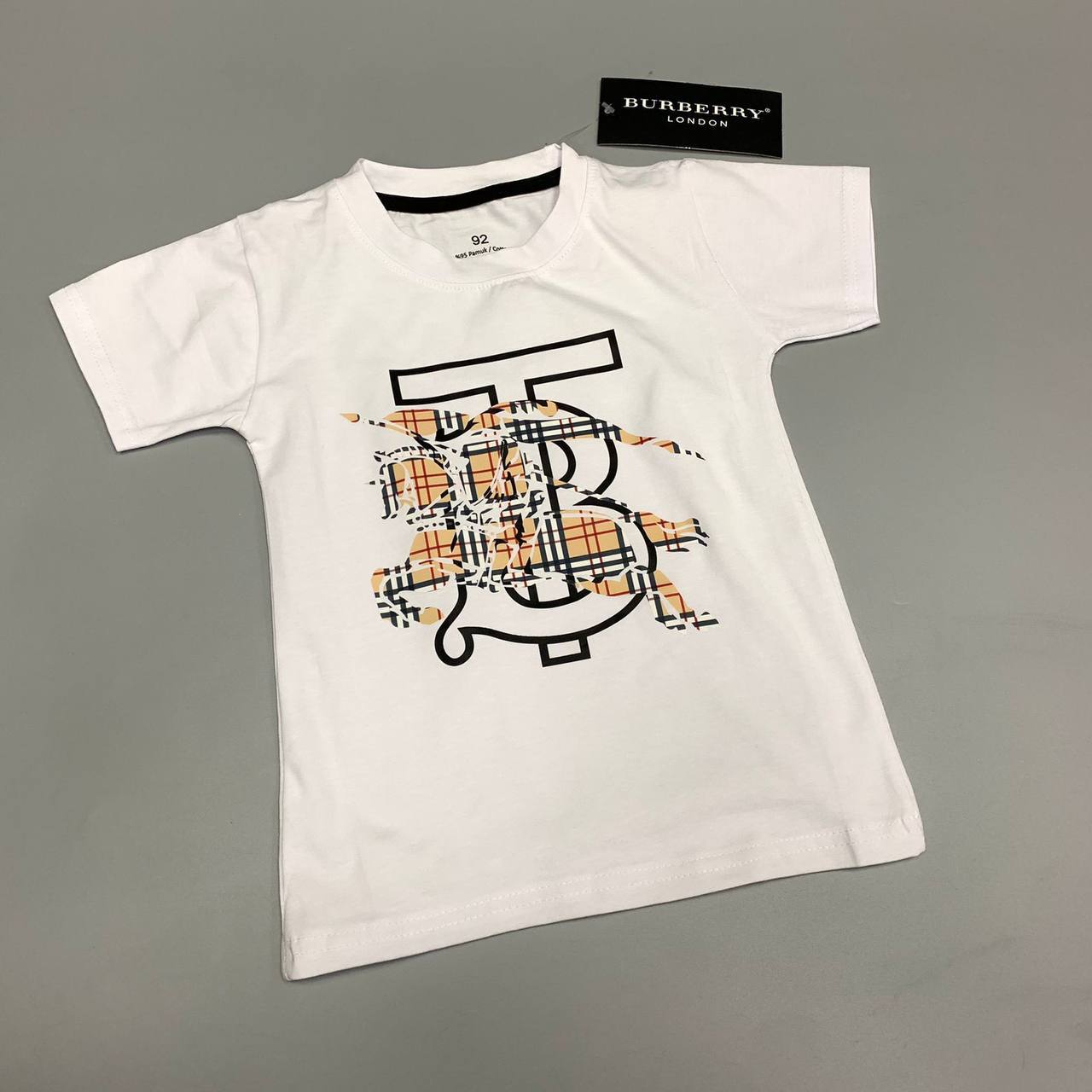 Футболка Burberry BP-35732 трендовая Футболка Burberry BP-35732 трендовая