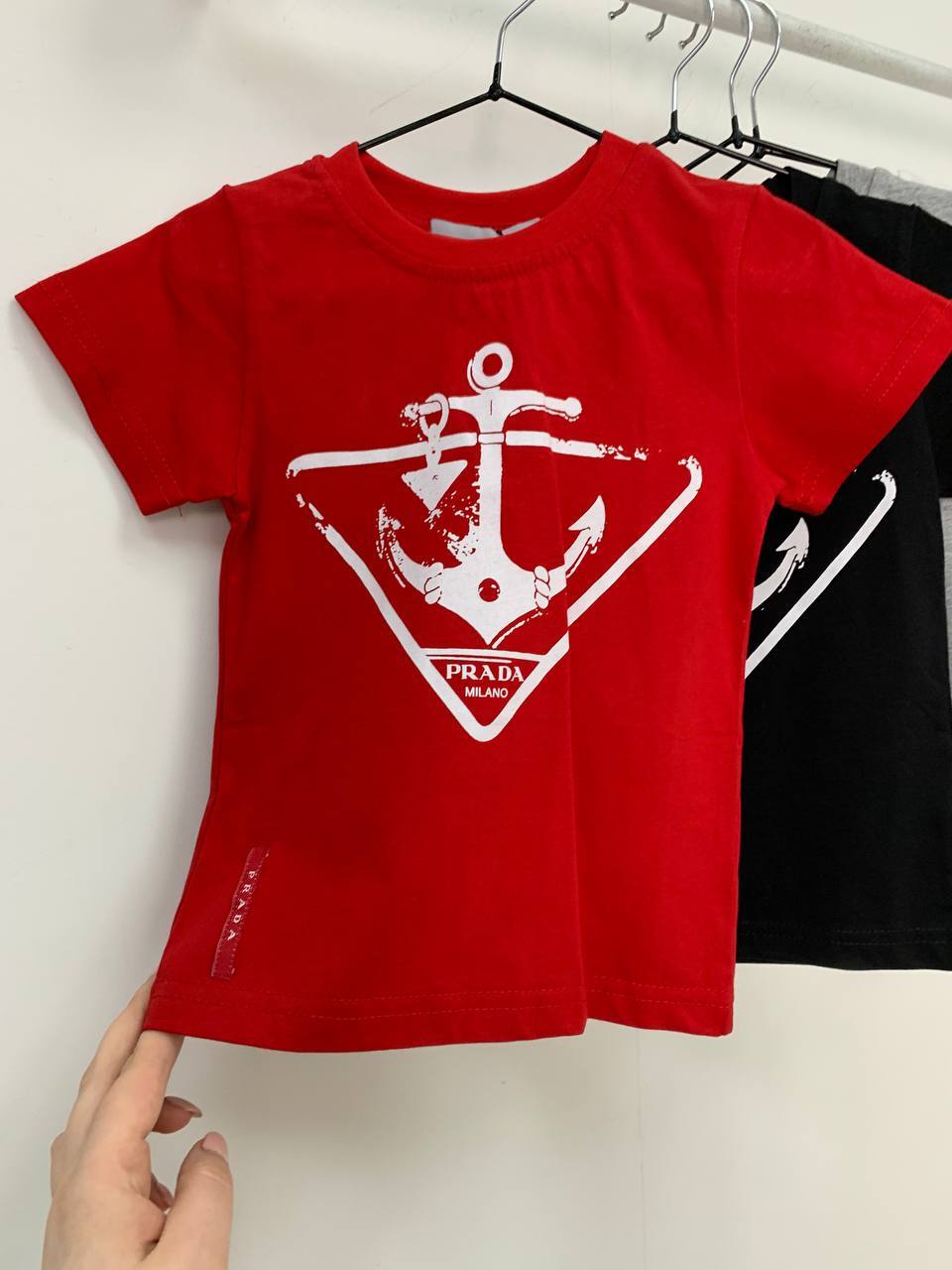 Футболка Prada BP-27883 стильная Футболка Prada BP-27883 стильная