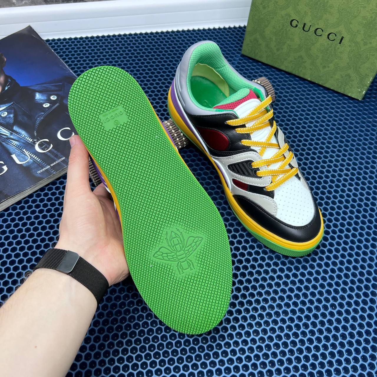 Мужские кеды Gucci BP-18341 Мужские кеды Gucci BP-18341