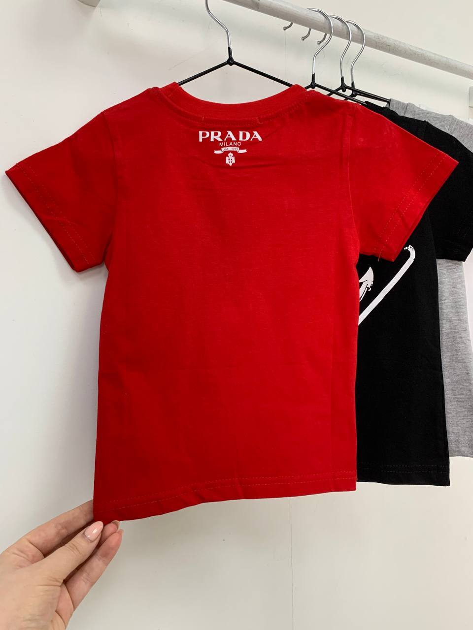 Футболка Prada BP-27883 стильная Футболка Prada BP-27883 стильная