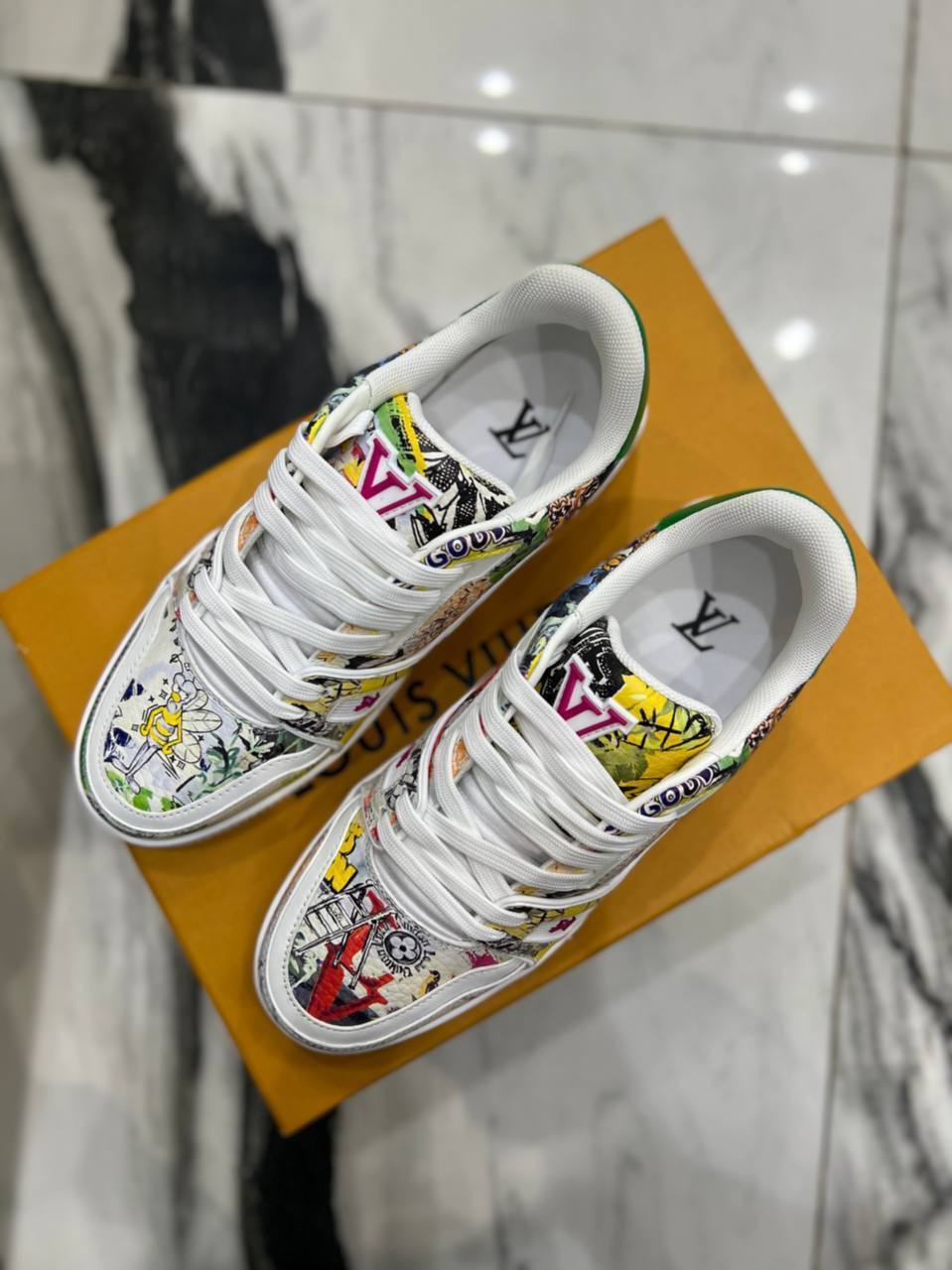 Кеды стильные Louis Vuitton BP-32599 Кеды стильные Louis Vuitton BP-32599