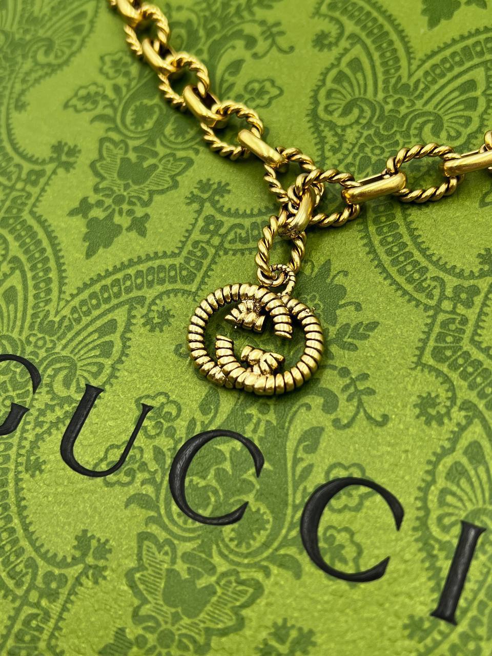 Цепь-колье премиум Gucci BP-46243 Цепь-колье премиум Gucci BP-46243