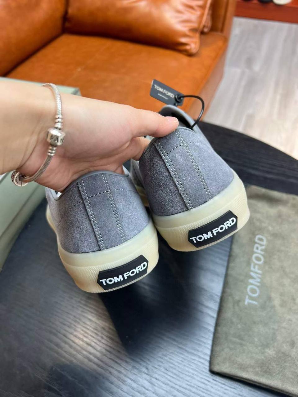 Tom Ford стильные мужские кеды BP-48457 Tom Ford стильные мужские кеды BP-48457