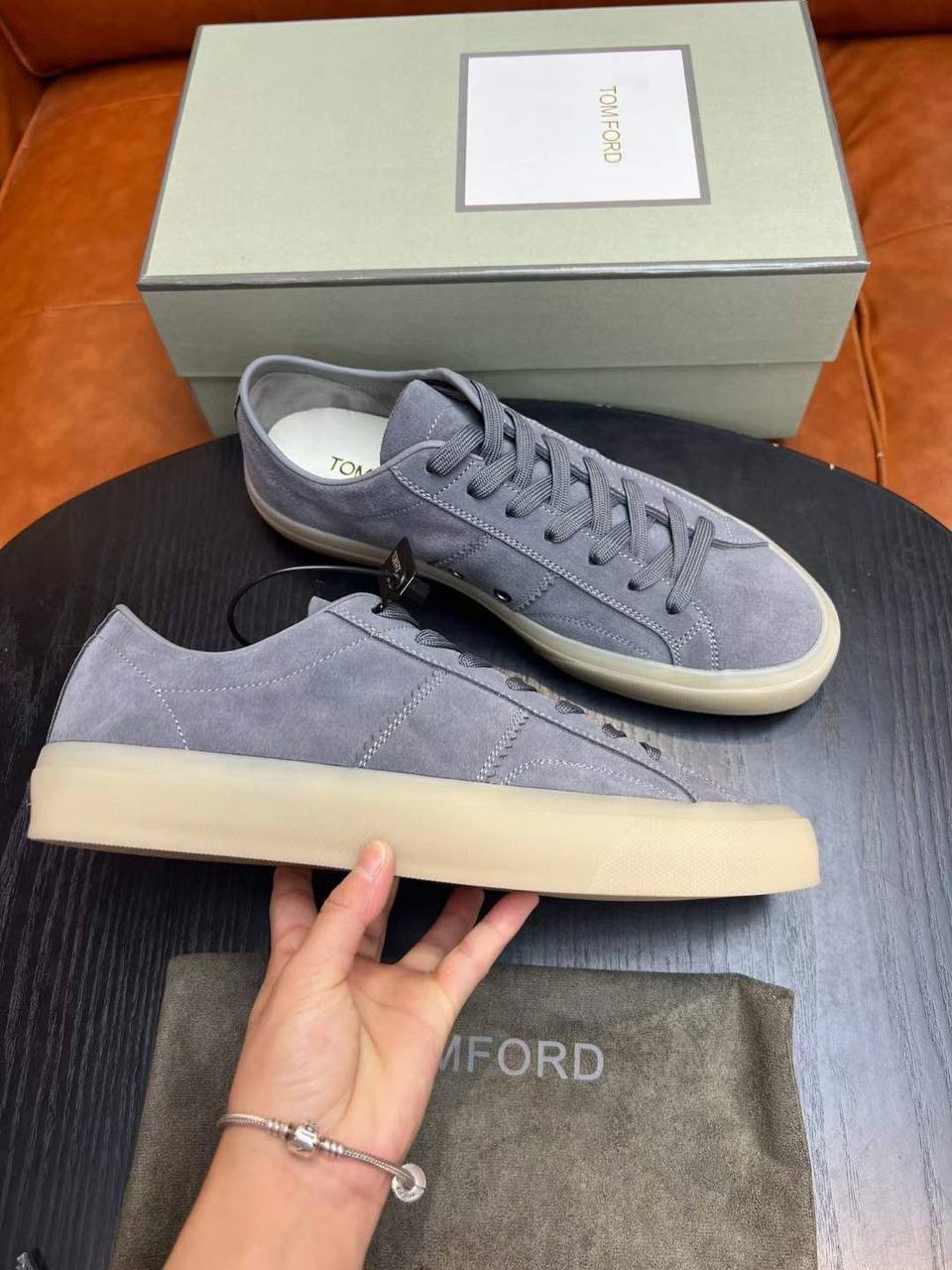 Tom Ford стильные мужские кеды BP-48457 Tom Ford стильные мужские кеды BP-48457