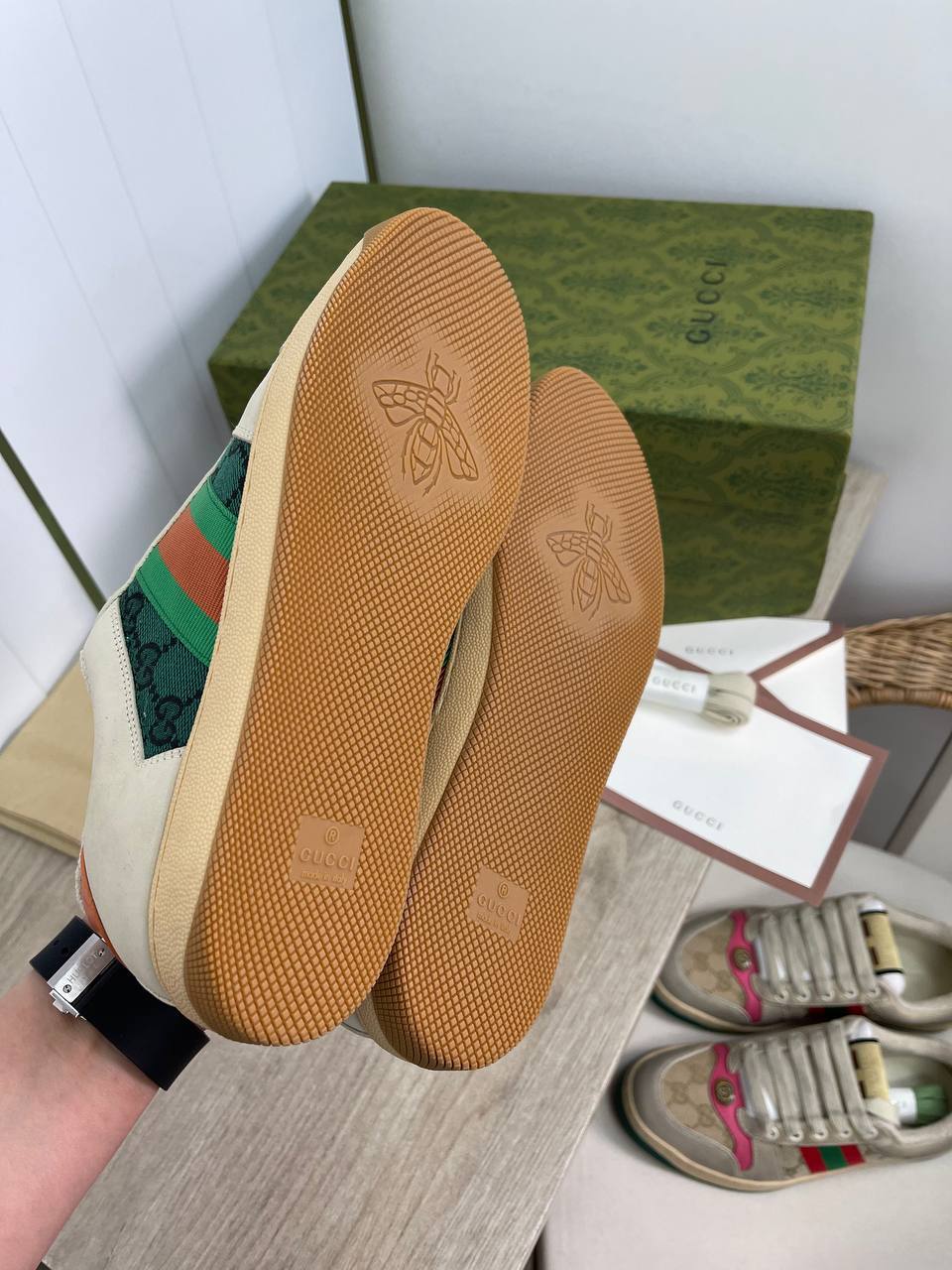 Дизайнерские женские кеды Gucci BP-33263 Дизайнерские женские кеды Gucci BP-33263