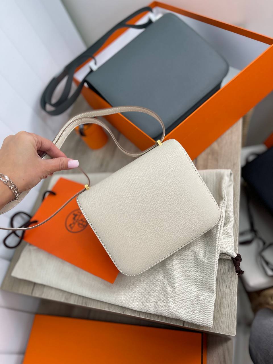 Коллекционная сумка женская Conctance 18 cm Hermes BP-19159 Коллекционная сумка женская Conctance 18 cm Hermes BP-19159