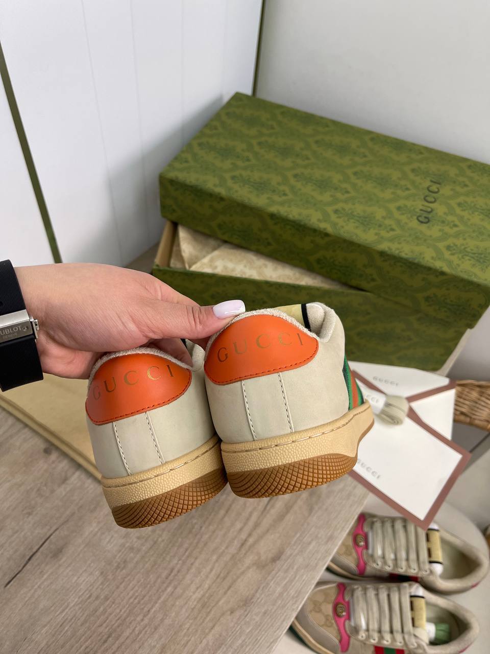 Дизайнерские женские кеды Gucci BP-33263 Дизайнерские женские кеды Gucci BP-33263