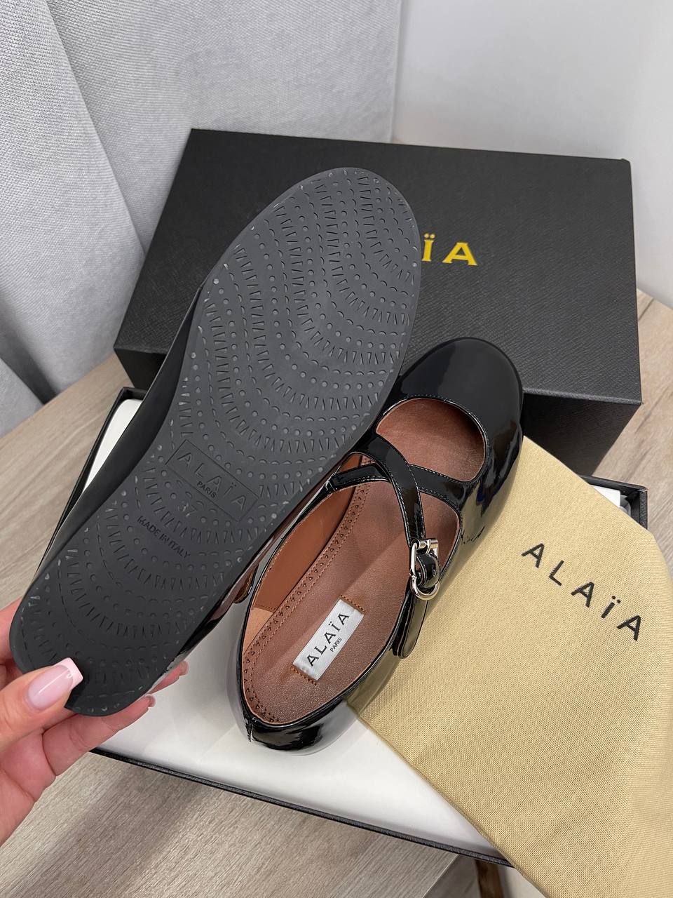 Дизайнерские балетки Alaia BP-49805 Дизайнерские балетки Alaia BP-49805