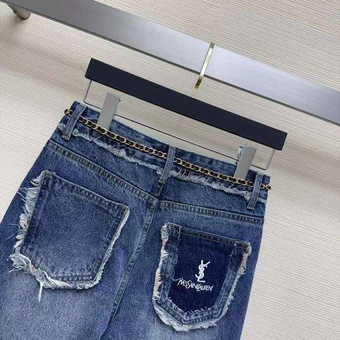 Джинсы коллекционные Yves Saint Laurent BP-40070 Джинсы коллекционные Yves Saint Laurent BP-40070