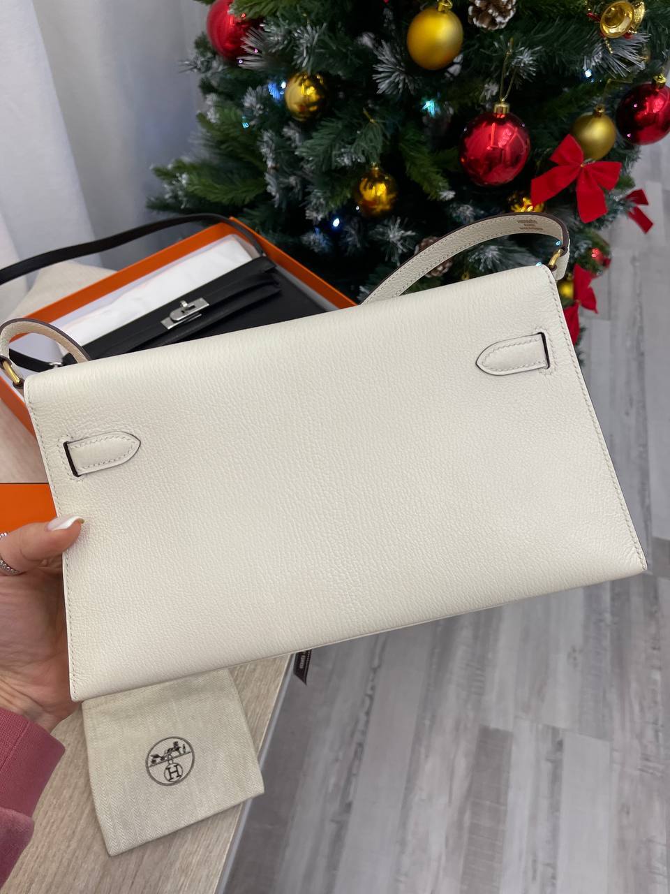 Женская сумка Kelly Elan коллекционная Chevre PHW Hermes BP-44512 Женская сумка Kelly Elan коллекционная Chevre PHW Hermes BP-44512