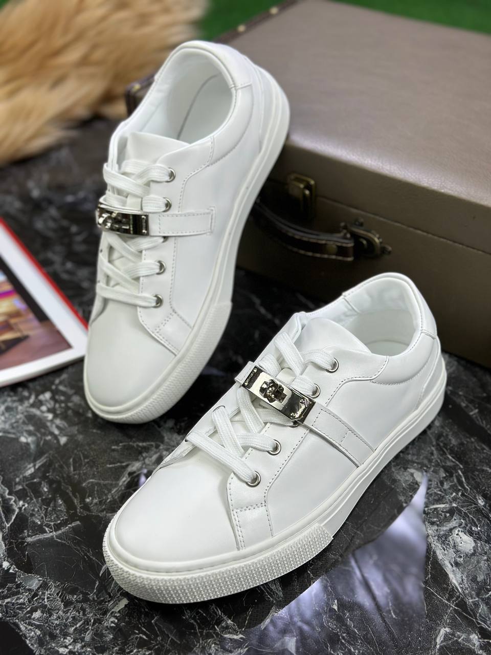 Кеды Hermes мужские BP-29857 Кеды Hermes мужские BP-29857