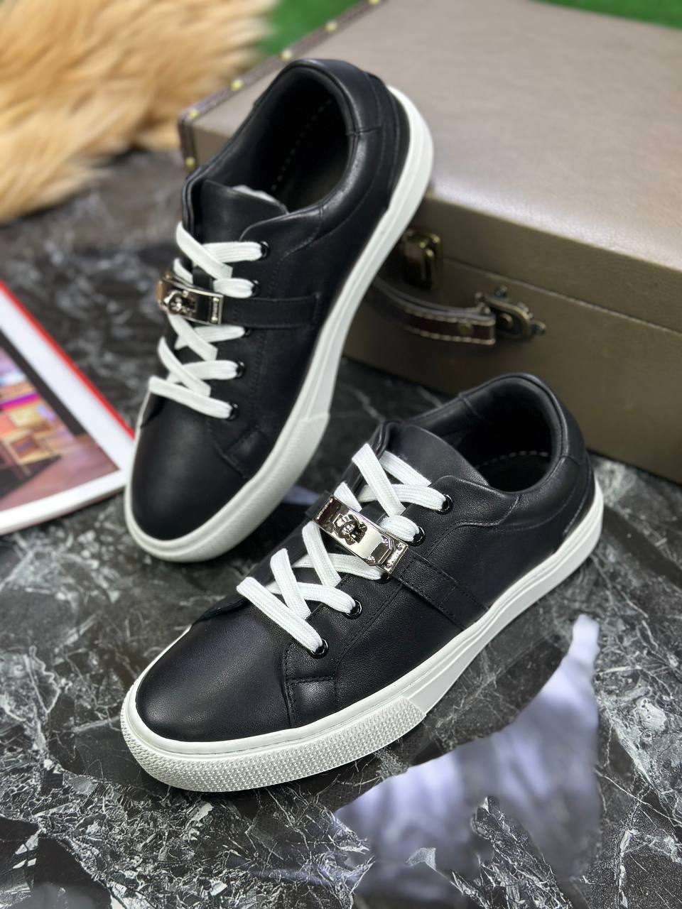 Hermes кеды мужские BP-29856 Hermes кеды мужские BP-29856