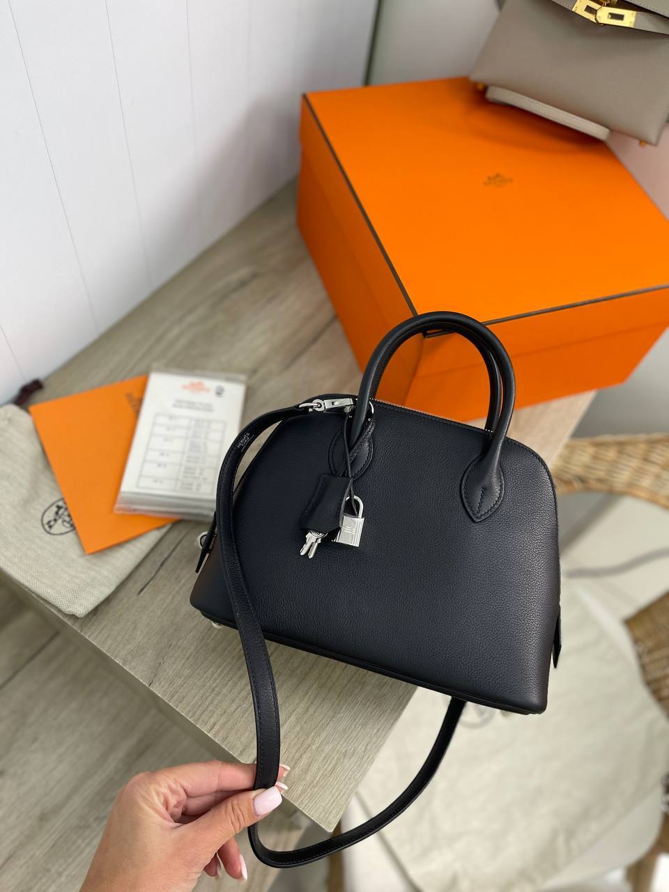 Сумка женская Bolide, 27 cm коллекционная Hermes BP-19710 Сумка женская Bolide, 27 cm коллекционная Hermes BP-19710