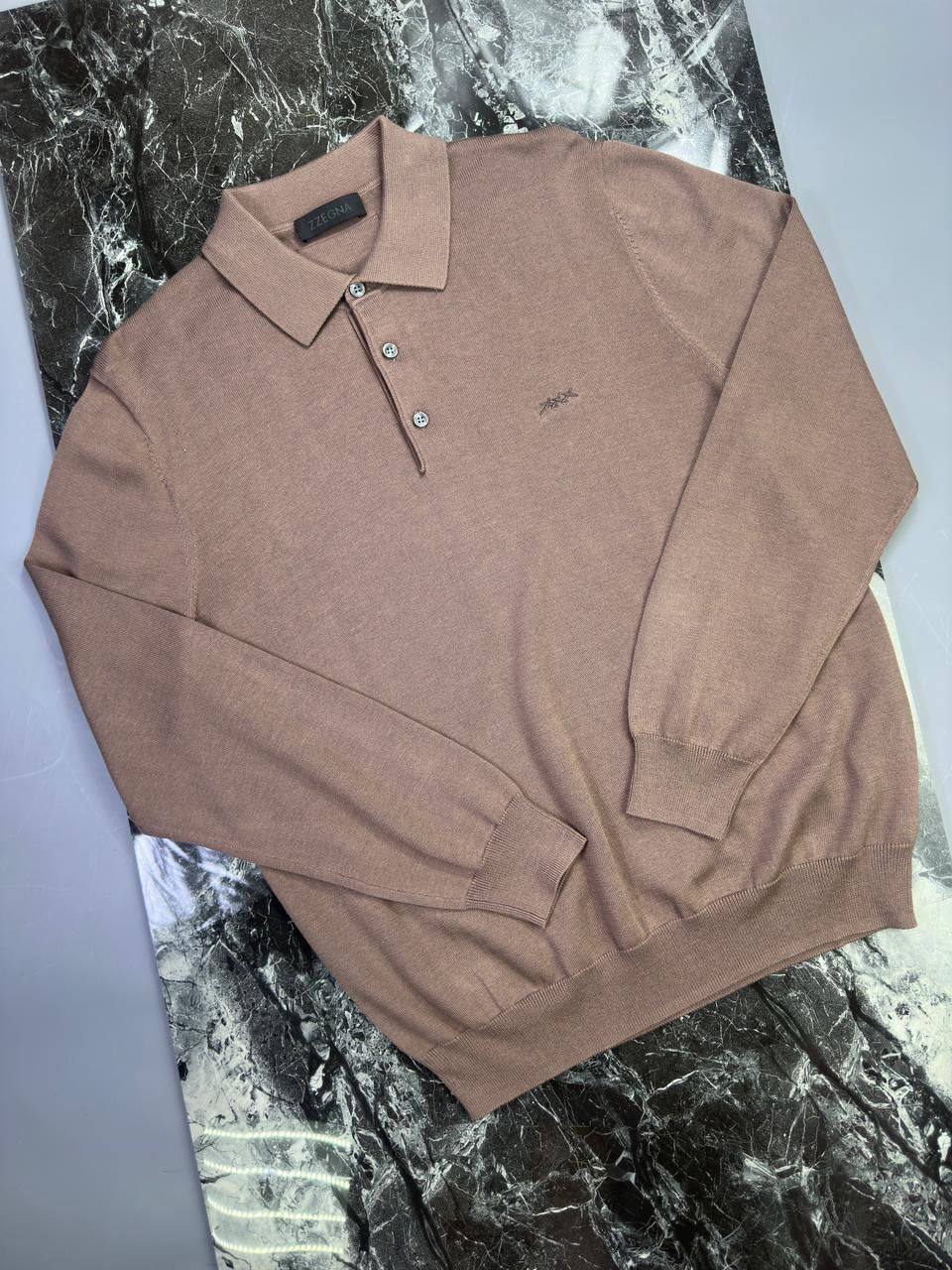 Лимитированное поло ZEGNA BP-41742 Лимитированное поло ZEGNA BP-41742