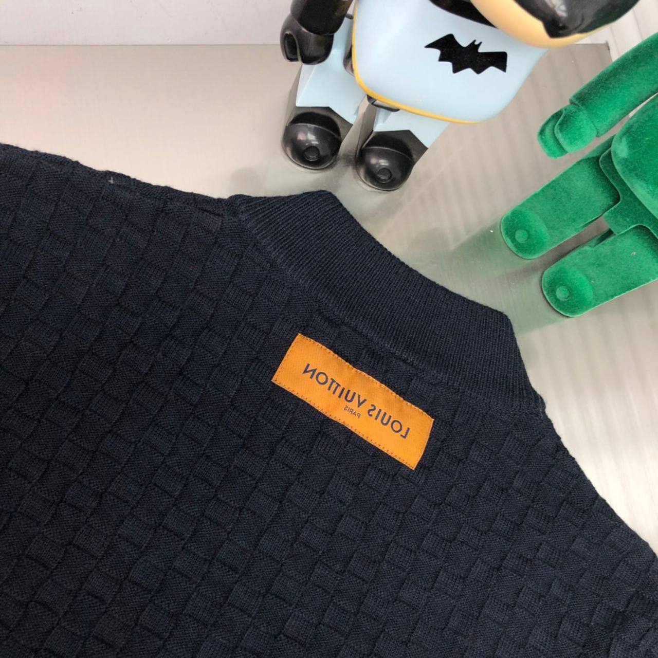 Louis Vuitton кардиган BP-23111 с узором DAMIER Louis Vuitton кардиган BP-23111 с узором DAMIER