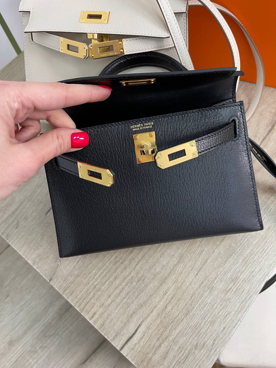 Kelly mini GHW Chevre женская коллекционная сумка Hermes BP-33151 Kelly mini GHW Chevre женская коллекционная сумка Hermes BP-33151