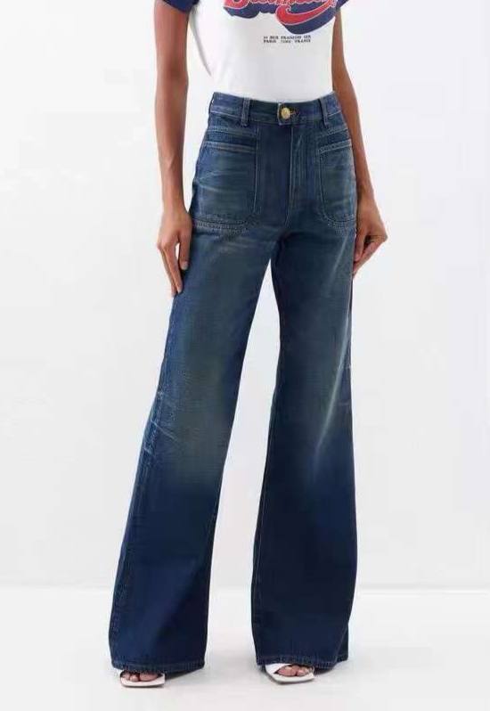 Джинсы коллекционные Balmain BP-40650 Джинсы коллекционные Balmain BP-40650