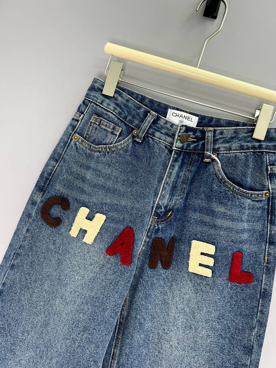 Джинсы премиум Chanel BP-38445 Джинсы премиум Chanel BP-38445